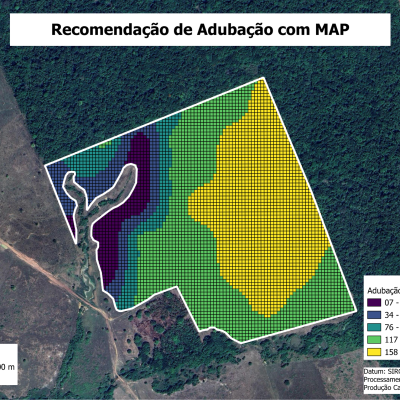 Adubação em taxa variada